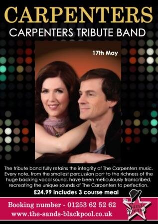 Friday 17th May The Carpenters Tribute